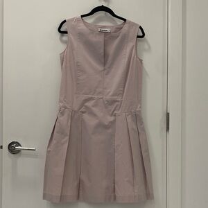 Jil Sander Lavender Cotton Midi Dress Size 36, US 6